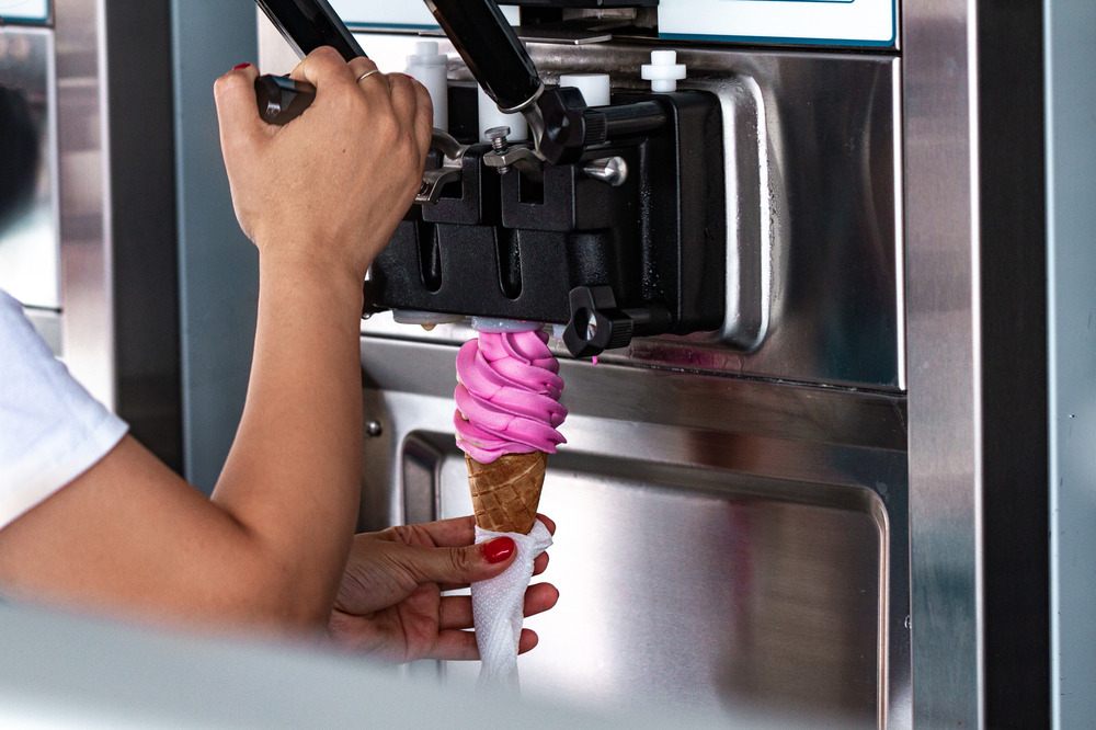 ice cream dispenser