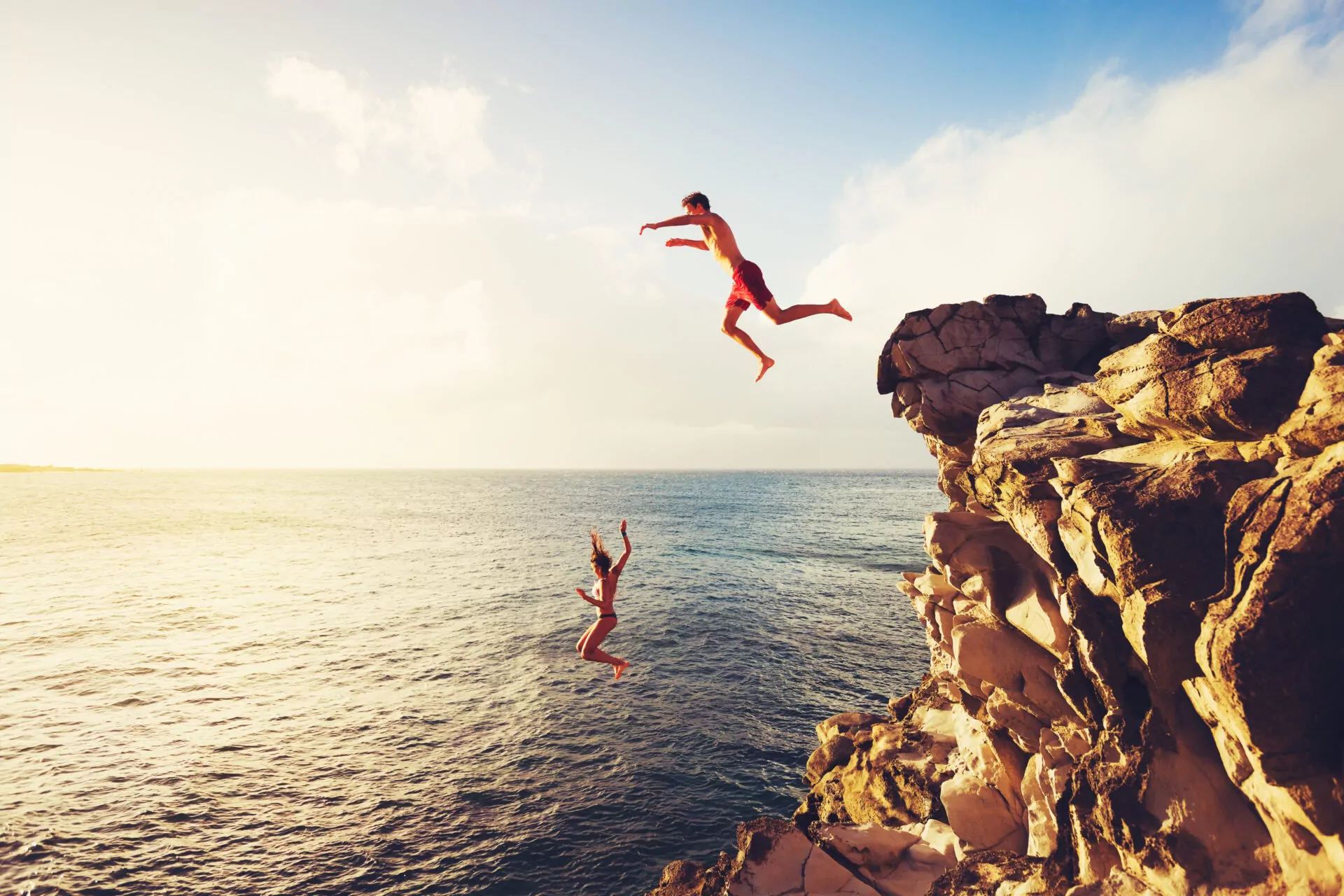 Summer Fun, Cliff Jumping